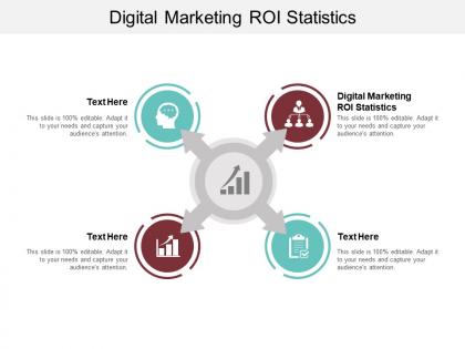 Digital marketing roi statistics ppt powerpoint presentation gallery slideshow cpb