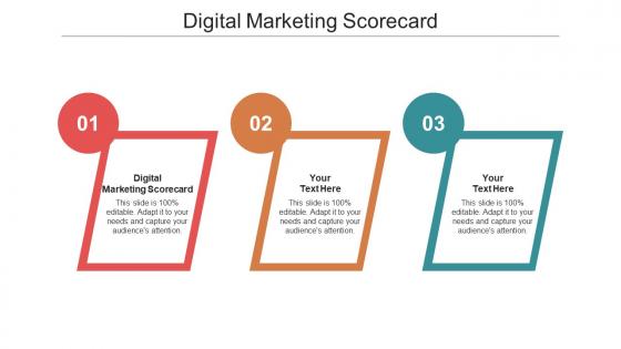 Digital marketing scorecard ppt powerpoint presentation icon vector cpb
