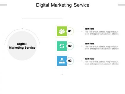 Digital marketing service ppt powerpoint presentation infographics files cpb