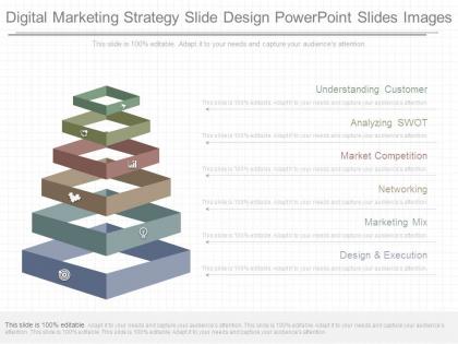 Digital marketing strategy slide design powerpoint slides images