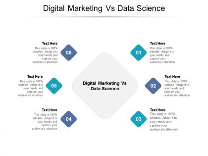 Digital marketing vs data science ppt powerpoint presentation infographic template cpb