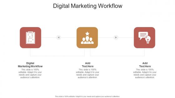 Digital Marketing Workflow In Powerpoint And Google Slides Cpb