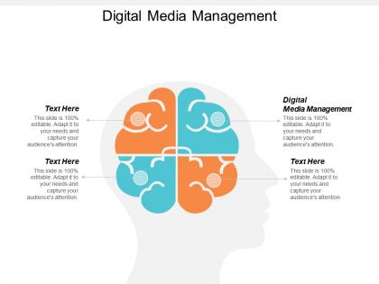 Digital media management ppt powerpoint presentation file example topics cpb