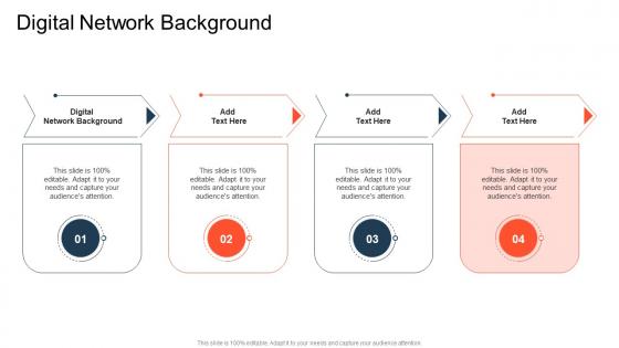 Digital Network Background In Powerpoint And Google Slides Cpb