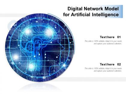Digital network model for artificial intelligence