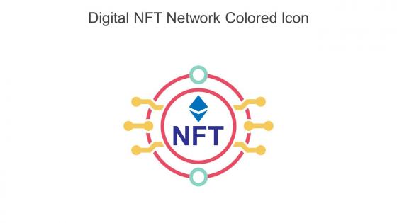Digital NFT Network Colored Icon In Powerpoint Pptx Png And Editable Eps Format