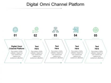 Digital omni channel platform ppt powerpoint presentation outline cpb