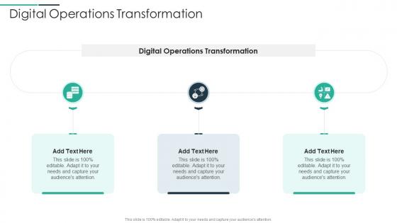 Digital Operations Transformation In Powerpoint And Google Slides Cpb