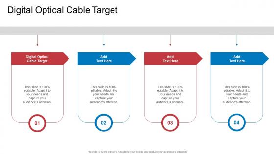 Digital Optical Cable Target In Powerpoint And Google Slides Cpb