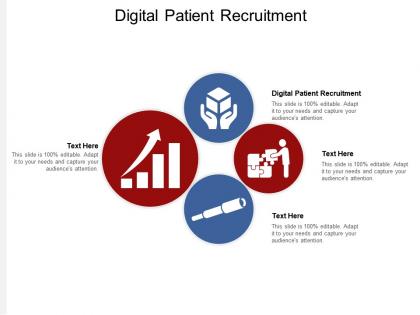 Digital patient recruitment ppt powerpoint presentation layouts graphics download cpb
