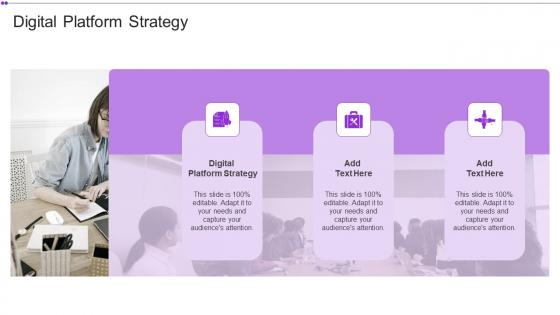 Digital Platform Strategy In Powerpoint And Google Slides Cpb