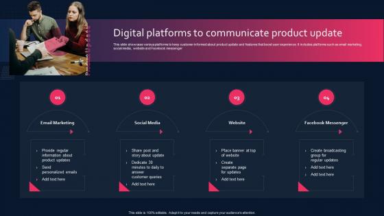 Digital Platforms To Communicate Product Update