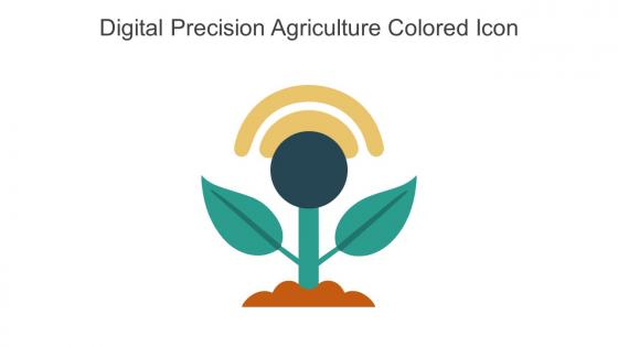 Digital Precision Agriculture Colored Icon In Powerpoint Pptx Png And Editable Eps Format