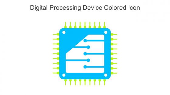 Digital Processing Device Colored Icon In Powerpoint Pptx Png And Editable Eps Format