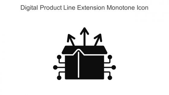 Digital Product Line Extension Monotone Icon In Powerpoint Pptx Png And Editable Eps Format