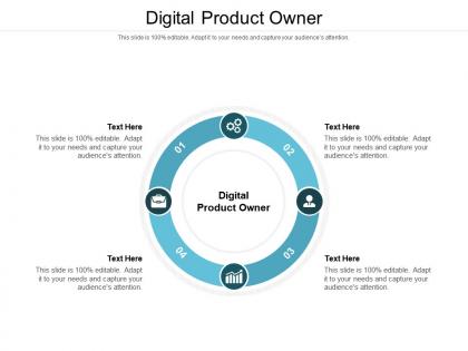 Digital product owner ppt powerpoint presentation slides maker cpb