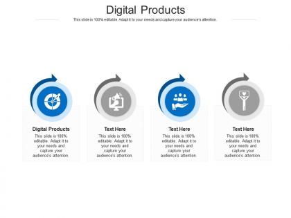 Digital products ppt powerpoint presentation show structure cpb