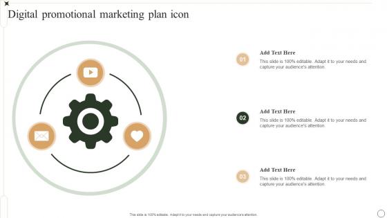 Digital Promotional Marketing Plan Icon
