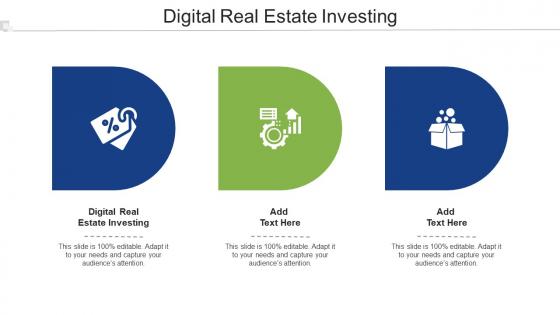 Digital Real Estate Investing Ppt Powerpoint Presentation Professional Diagrams Cpb