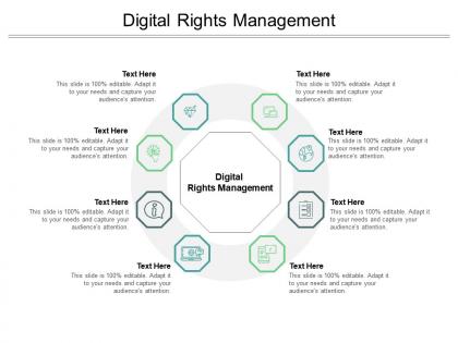 Digital rights management ppt powerpoint presentation show elements cpb