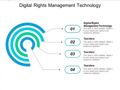 Digital rights management technology ppt powerpoint presentation icon images cpb