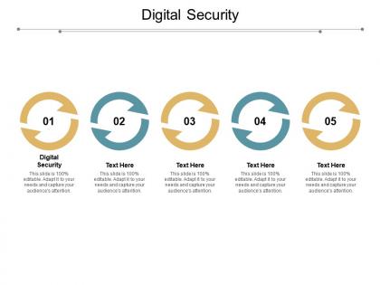 Digital security ppt powerpoint presentation icon demonstration cpb