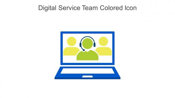 Digital Service Team Colored Icon In Powerpoint Pptx Png And Editable Eps Format