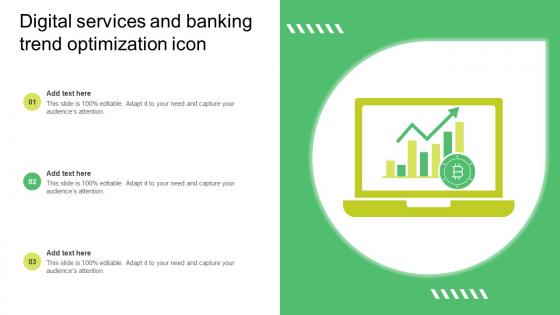 Digital Services And Banking Trend Optimization Icon