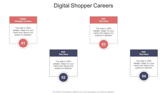 Digital Shopper Careers In Powerpoint And Google Slides Cpb