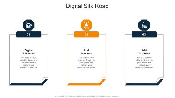 Digital Silk Road In Powerpoint And Google Slides Cpb