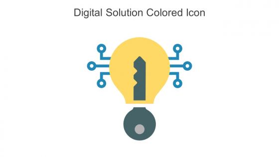 Digital Solution Colored Icon In Powerpoint Pptx Png And Editable Eps Format