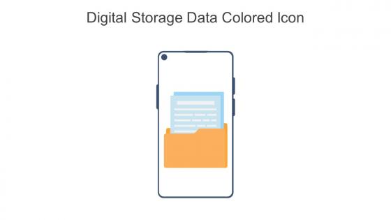 Digital Storage Data Colored Icon In Powerpoint Pptx Png And Editable Eps Format