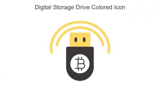 Digital Storage Drive Colored Icon In Powerpoint Pptx Png And Editable Eps Format