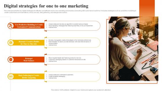Digital Strategies For One To One Marketing