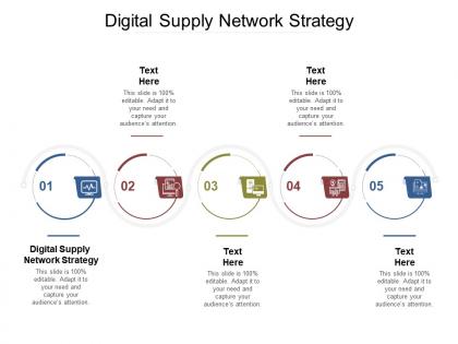 Digital supply network strategy ppt powerpoint presentation show template cpb