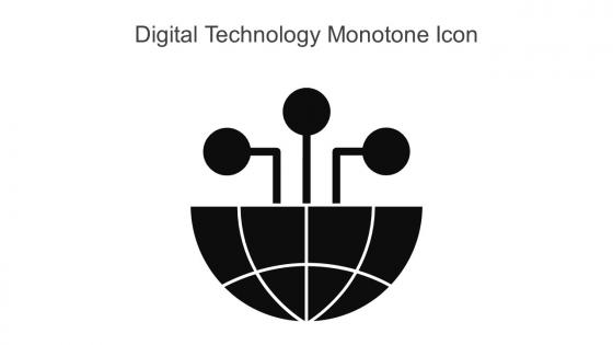 Digital Technology Monotone Icon In Powerpoint Pptx Png And Editable Eps Format
