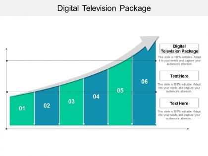 Digital television package ppt powerpoint presentation gallery themes cpb