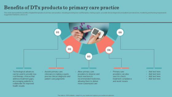 Digital Therapeutics Development Benefits Of DTX Products To Primary Care Practice