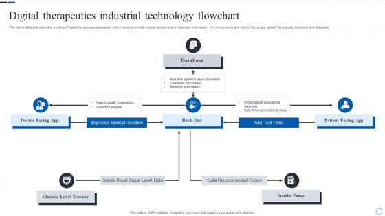 Digital Therapeutics Industrial Technology Flowchart