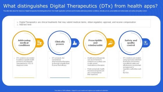 Digital Therapeutics It What Distinguishes Digital Therapeutics DTx From Health Apps