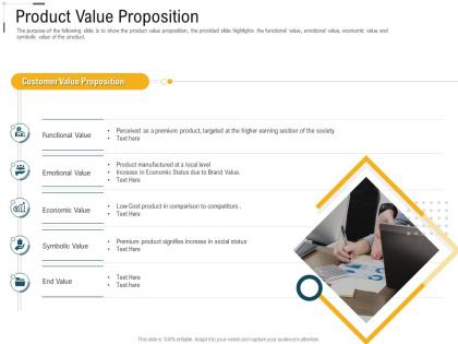 Digital trade advertisement product value proposition ppt powerpoint diagrams