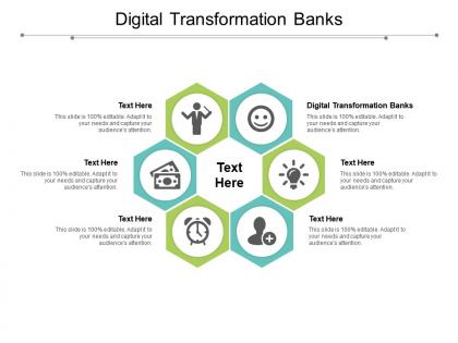 Digital transformation banks ppt infographic template example introduction cpb