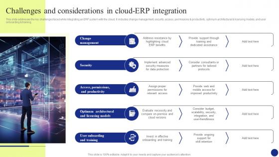 Digital Transformation Challenges And Considerations In Clouderp Integration DT SS