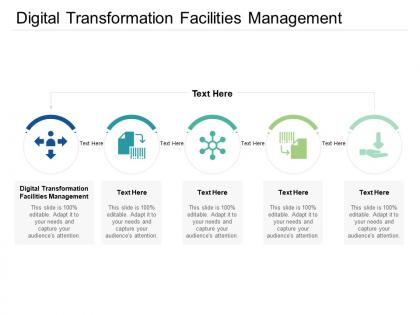 Digital transformation facilities management ppt powerpoint presentation slides diagrams cpb