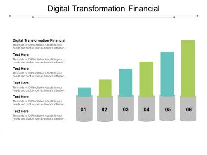 Digital transformation financial ppt powerpoint presentation backgrounds cpb