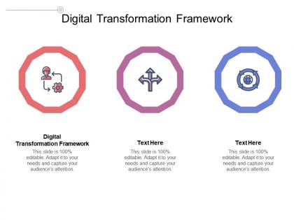 Digital transformation framework ppt powerpoint presentation show structure cpb