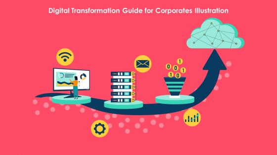 Digital Transformation Guide For Corporates Illustration