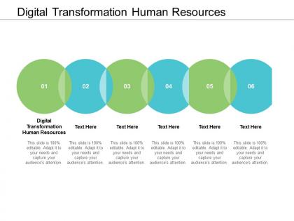 Digital transformation human resources ppt powerpoint presentation pictures outline cpb