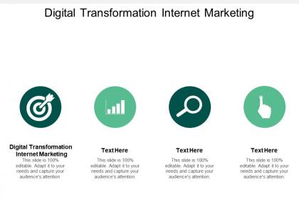 Digital transformation internet marketing ppt powerpoint presentation portfolio smartart cpb