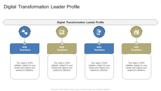 Digital Transformation Leader Profile In Powerpoint And Google Slides Cpb